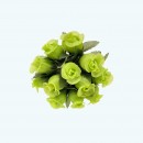 2.5" Diameter Poly Roses 12X12 | Apple